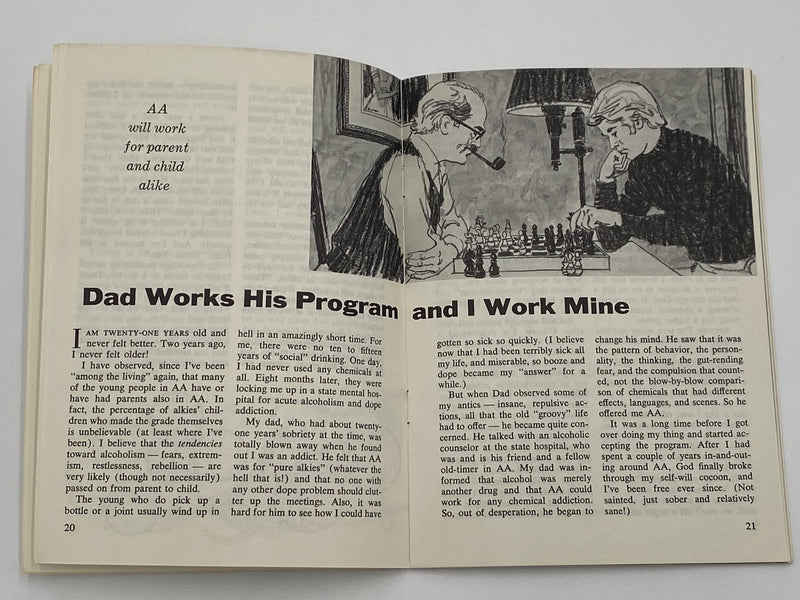 AA Grapevine - The Search for Spiritual Awareness - April 1972 Recovery Collectibles