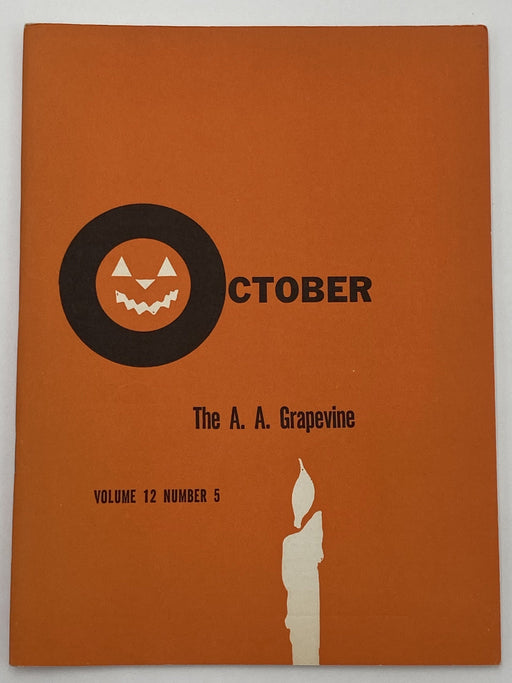 AA Grapevine - The Spiritual Angle of AA by Sam Shoemaker - October 1955 Recovery Collectibles