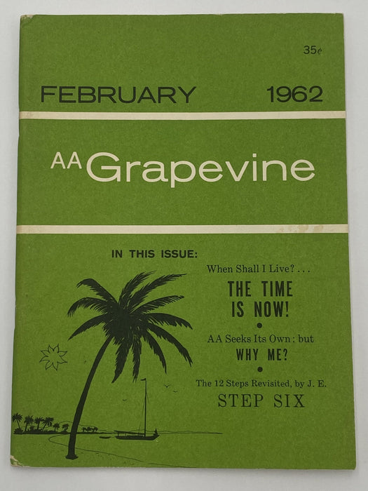 AA Grapevine - The Time is Now - February 1962 Recovery Collectibles