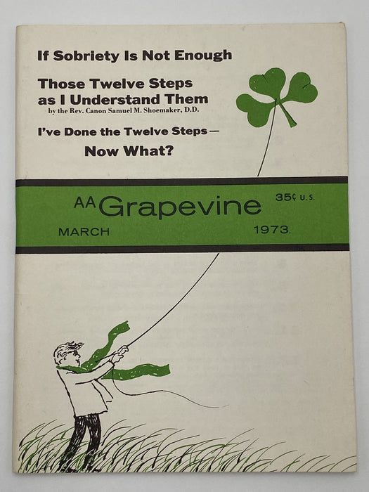 AA Grapevine - The Twelve Steps - March 1973 Recovery Collectibles