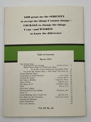 AA Grapevine - The Twelve Steps - March 1973 Recovery Collectibles