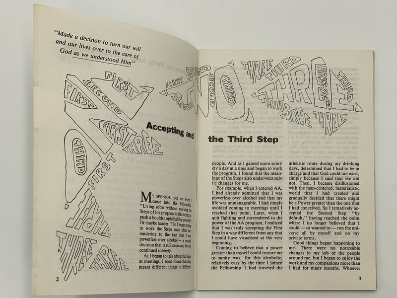 AA Grapevine - Third Step - September 1980 Recovery Collectibles