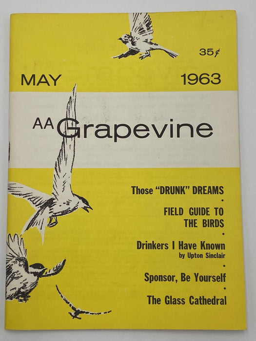 AA Grapevine - Those Drunk Dreams - May 1963 Recovery Collectibles