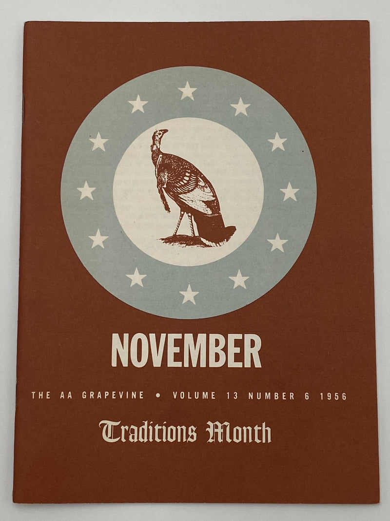 AA Grapevine - Traditions Month - November 1956 Recovery Collectibles