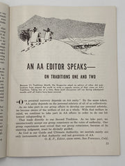 AA Grapevine - Traditions Month - November 1958 Recovery Collectibles