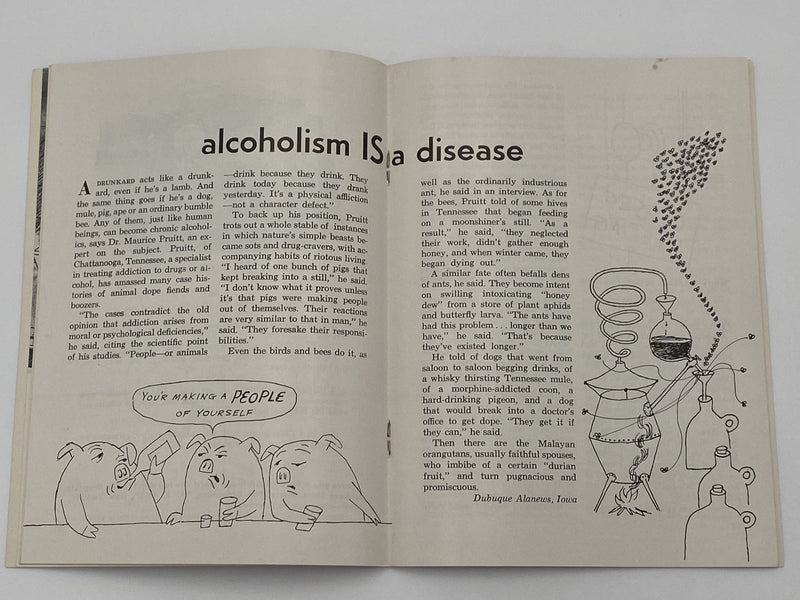 AA Grapevine - Traditions Month - November 1958 Recovery Collectibles