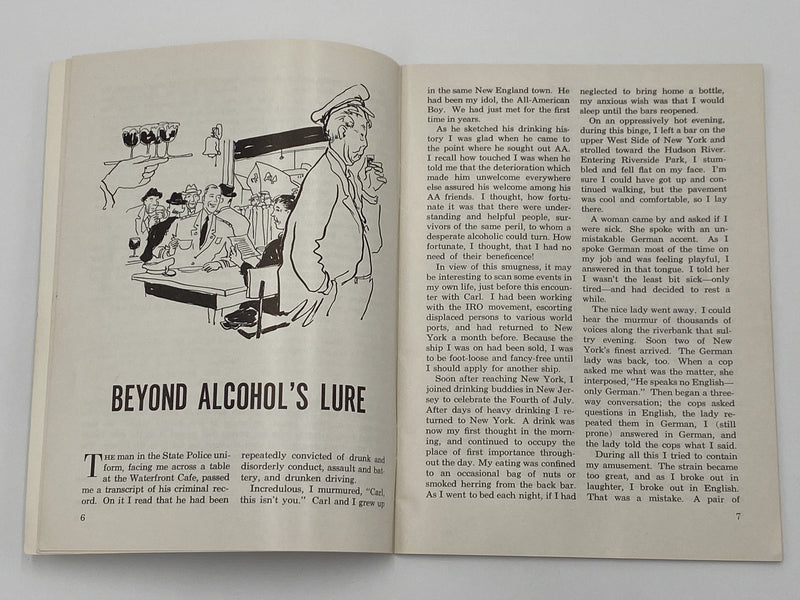 AA Grapevine - Traditions Month - November 1959 Recovery Collectibles