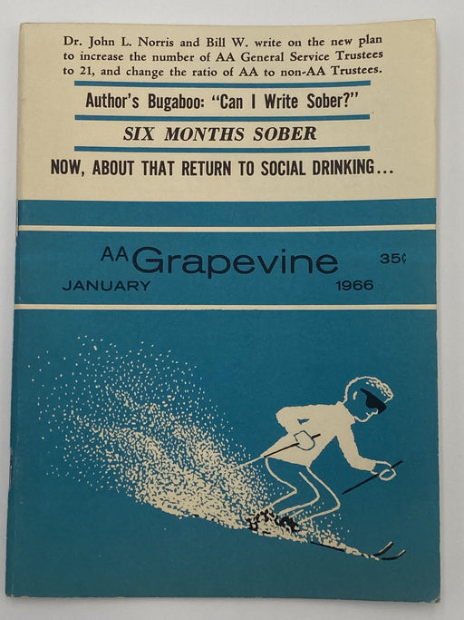 AA Grapevine - Trustees Program - January 1966 Recovery Collectibles