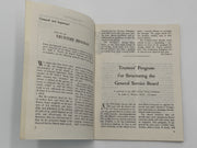 AA Grapevine - Trustees Program - January 1966 Recovery Collectibles