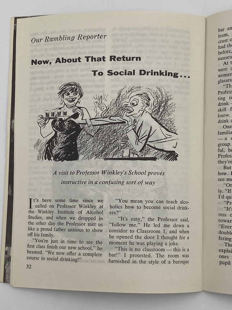 AA Grapevine - Trustees Program - January 1966 Recovery Collectibles