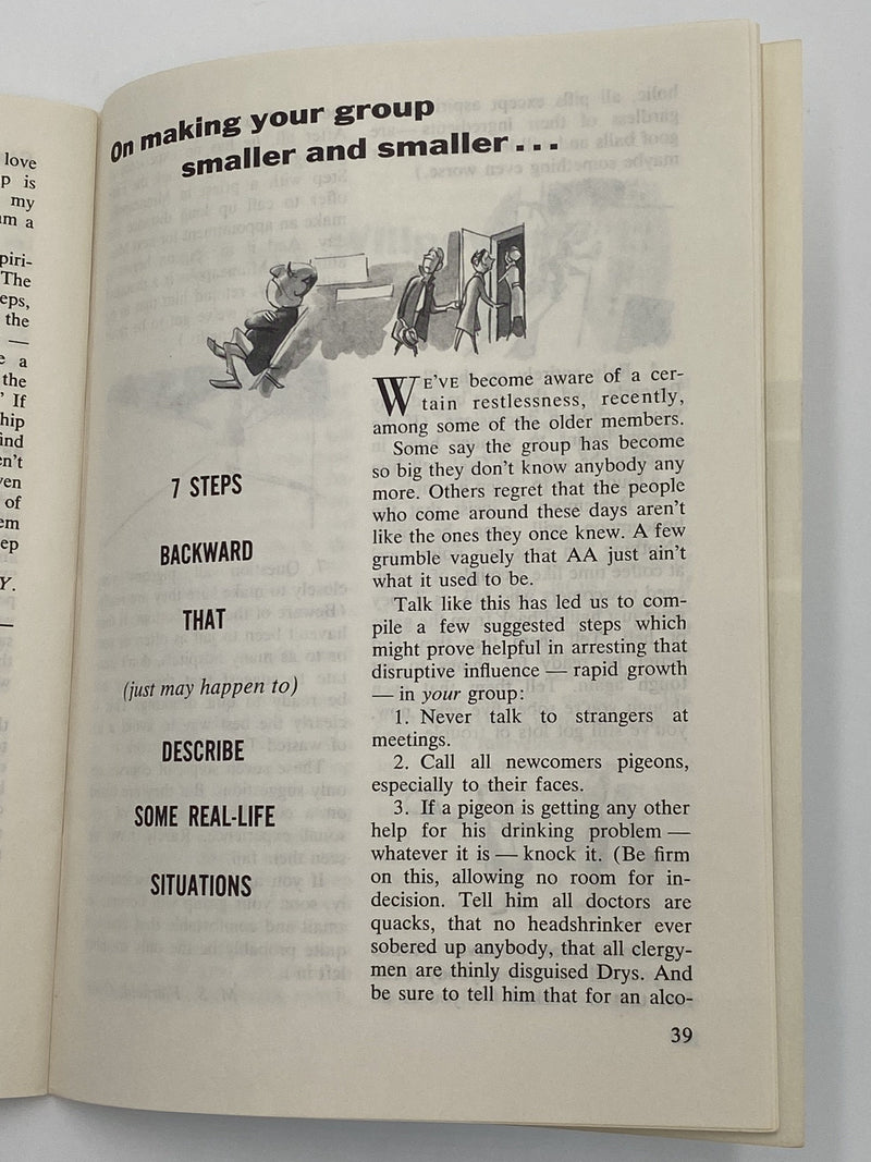 AA Grapevine - Trustees Program - January 1966 Recovery Collectibles