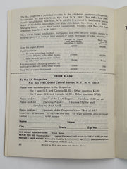 AA Grapevine - Trustees Program - January 1966 Recovery Collectibles
