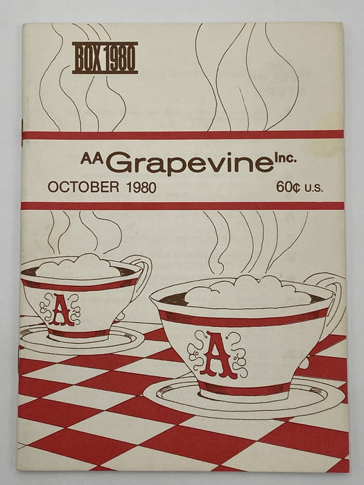 AA Grapevine - Twelfth Step - October 1980 Recovery Collectibles