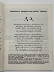 AA Grapevine - Twelfth Step - October 1980 Recovery Collectibles
