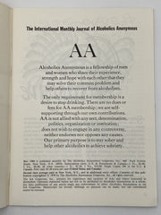 AA Grapevine - Twenty Four Hours - September 1979 Recovery Collectibles