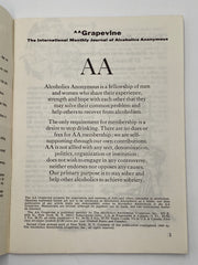 AA Grapevine - Young People and AA - July 1969 Recovery Collectibles