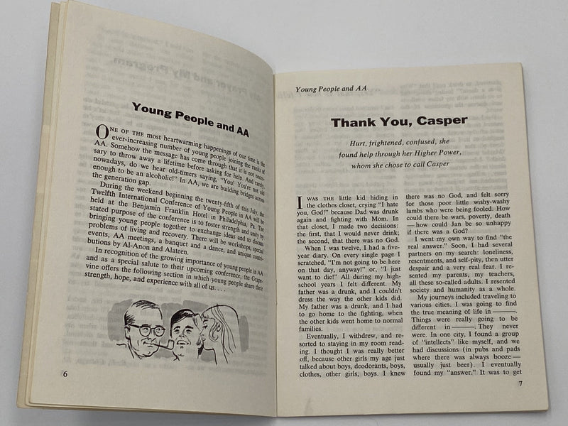 AA Grapevine - Young People and AA - July 1969 Recovery Collectibles