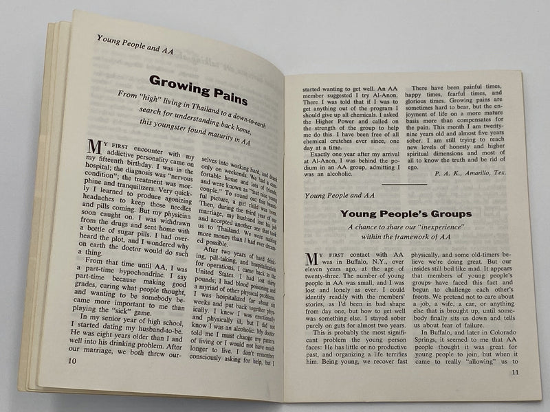 AA Grapevine - Young People and AA - July 1969 Recovery Collectibles