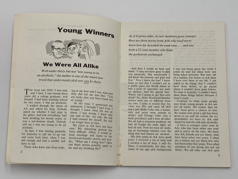 AA Grapevine - Young Winners - February 1969 Recovery Collectibles