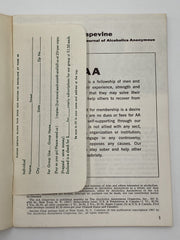 AA Grapevine April 1967 Recovery Collectibles
