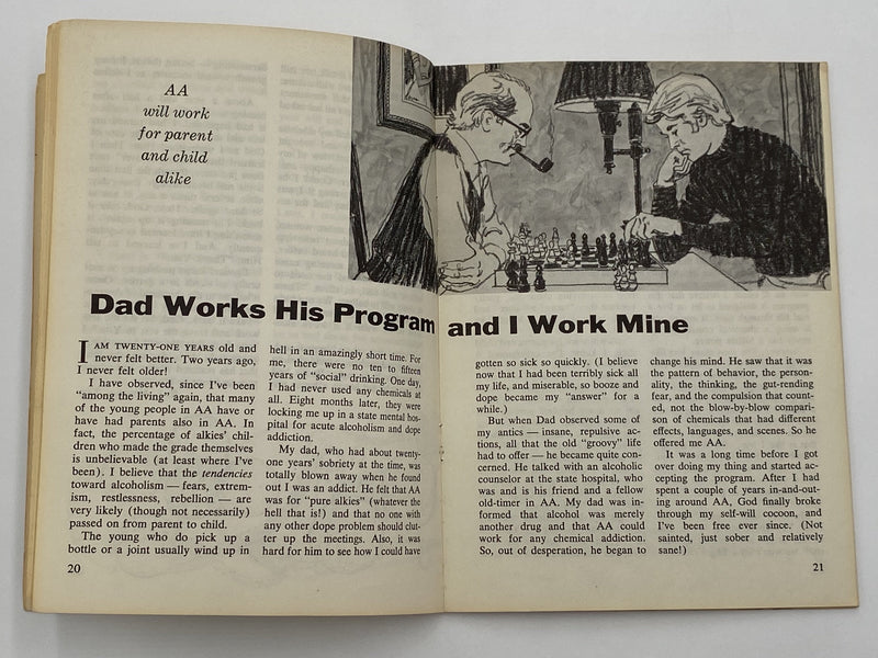 AA Grapevine April 1972 Recovery Collectibles