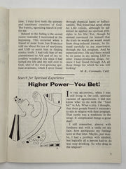 AA Grapevine April 1978 - Spiritual Experience Recovery Collectibles