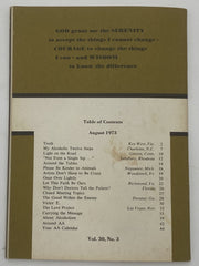AA Grapevine August 1973 - Truth Recovery Collectibles