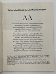 AA Grapevine August 1975 - Breakup of a Marriage Recovery Collectibles