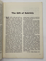 AA Grapevine August 1978 - Living Drug Free Recovery Collectibles