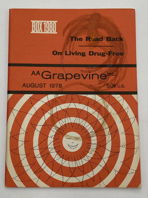 AA Grapevine August 1978 - The Road Back Recovery Collectibles