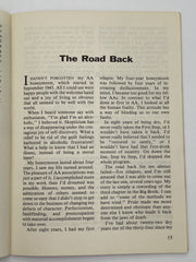 AA Grapevine August 1978 - The Road Back Recovery Collectibles