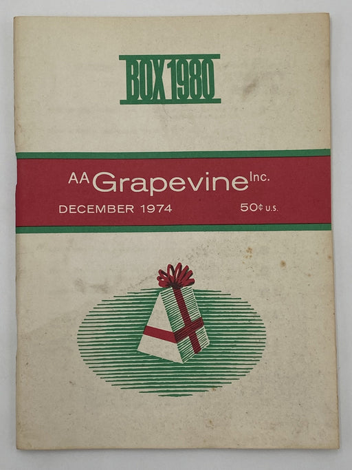 AA Grapevine December 1974 - AA Lingo Recovery Collectibles