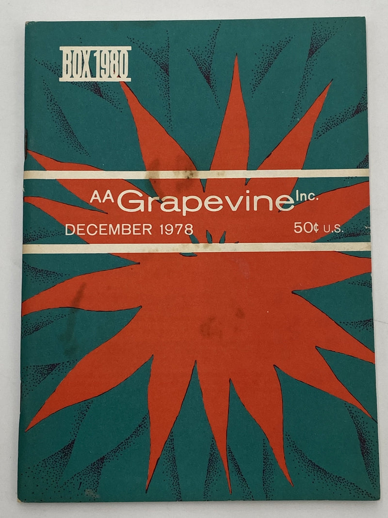 AA Grapevine December 1978 Recovery Collectibles