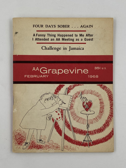 AA Grapevine February 1968 Recovery Collectibles