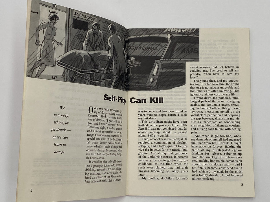 AA Grapevine February 1973 - Self-Pity Can Kill Recovery Collectibles