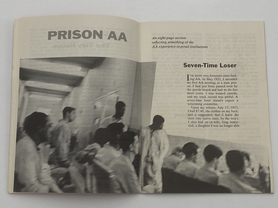 AA Grapevine February 1974 - Prison AA Recovery Collectibles