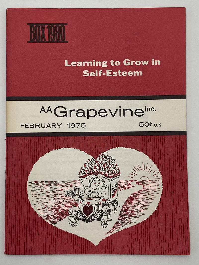 AA Grapevine February 1975 - Self-Esteem Recovery Collectibles