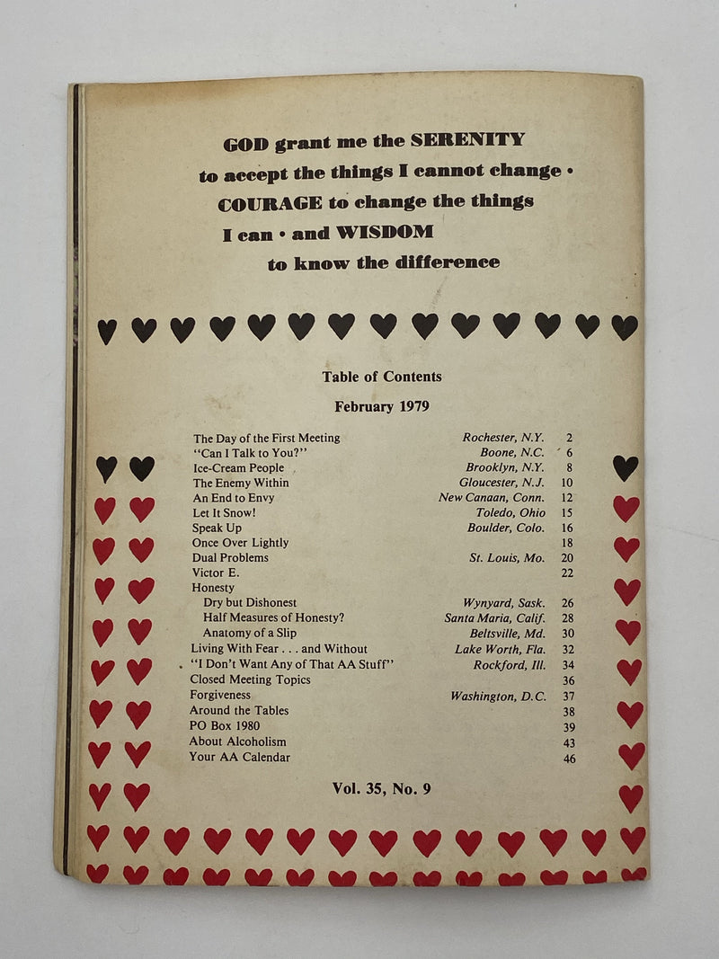AA Grapevine February 1979 Recovery Collectibles