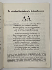 AA Grapevine January 1975 - This is the Year Recovery Collectibles
