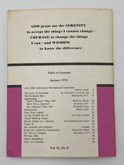 AA Grapevine January 1975 - This is the Year Recovery Collectibles