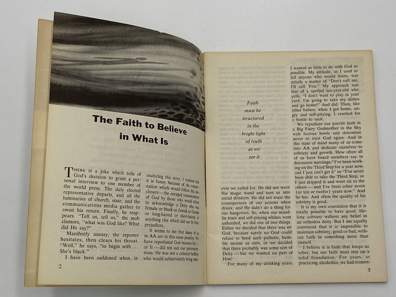 AA Grapevine July 1972 - The Faith to Believe In What Is Recovery Collectibles