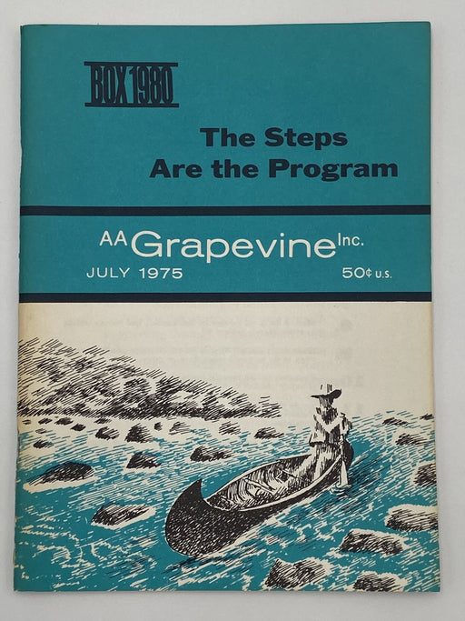 AA Grapevine July 1975 - AA and Prison Recovery Collectibles