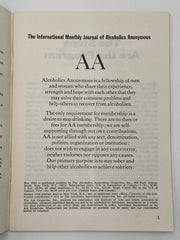 AA Grapevine July 1975 - AA and Prison Recovery Collectibles