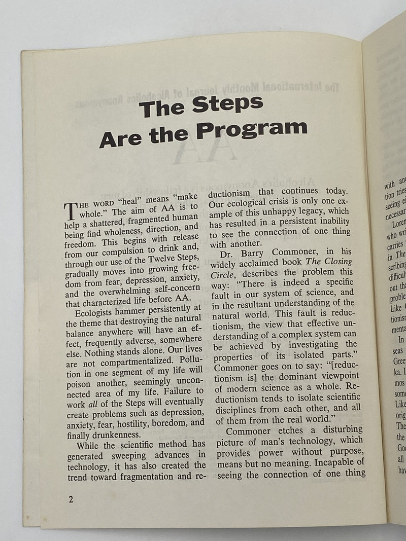 AA Grapevine July 1975 - AA and Prison Recovery Collectibles