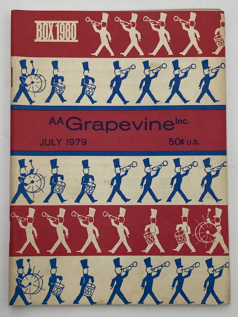 AA Grapevine July 1979 - AA and Prison Recovery Collectibles