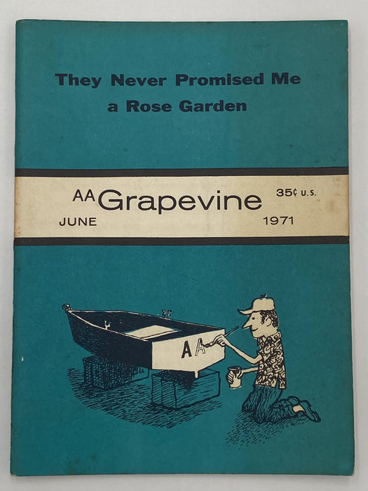AA Grapevine June 1971 - What Kind of Drunk Were You Recovery Collectibles