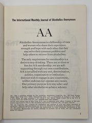 AA Grapevine June 1975 - Progressive Sobriety Recovery Collectibles
