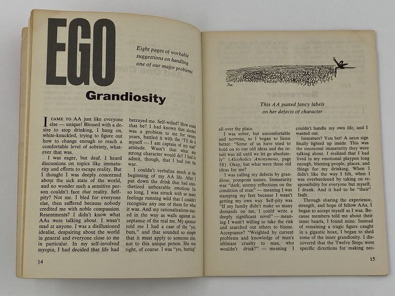 AA Grapevine June 1976 - Grandiosity Recovery Collectibles