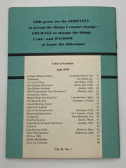AA Grapevine June 1978 - Will We Squander Our Inheritance? Recovery Collectibles