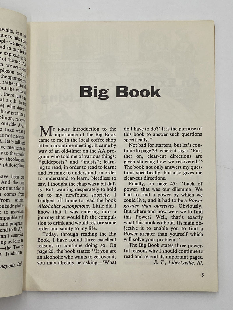 AA Grapevine March 1979 Recovery Collectibles